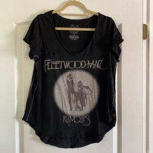 Fleetwood Mac tattered band tee from free people